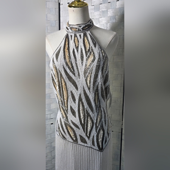 Scala Dresses & Skirts - 80'S VNTG SCALA FULLY BEADED GOWN